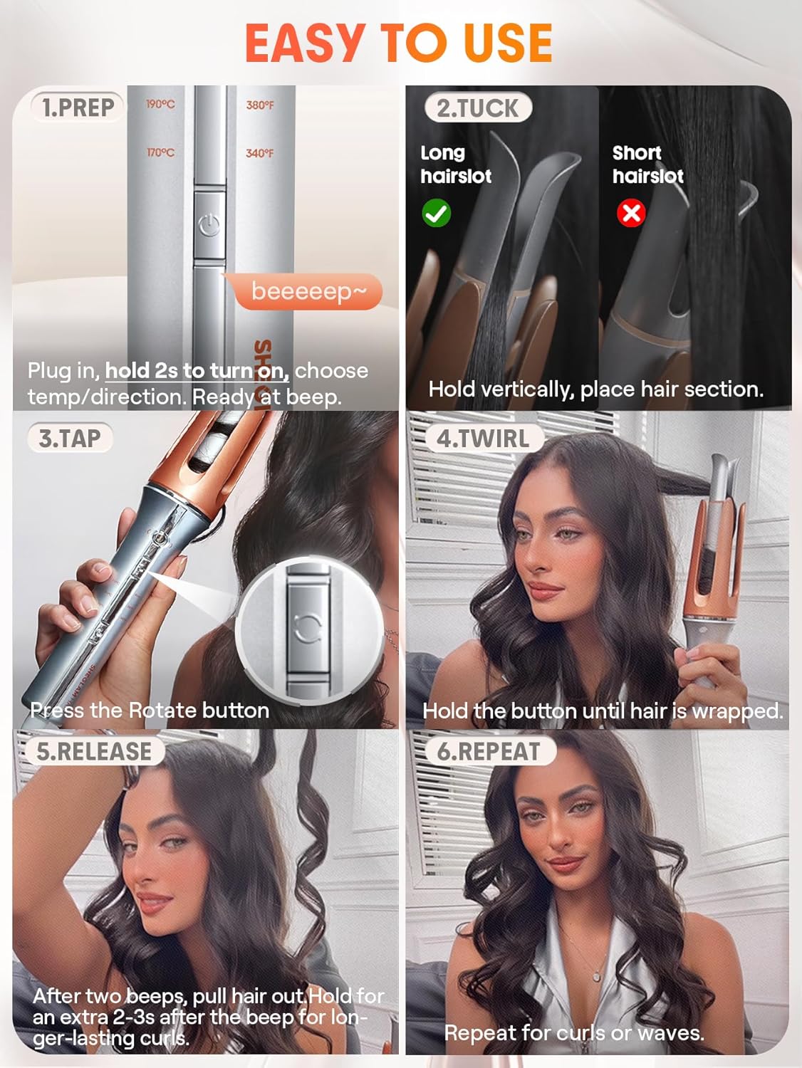 Zenaraa - Smart Hair Curler