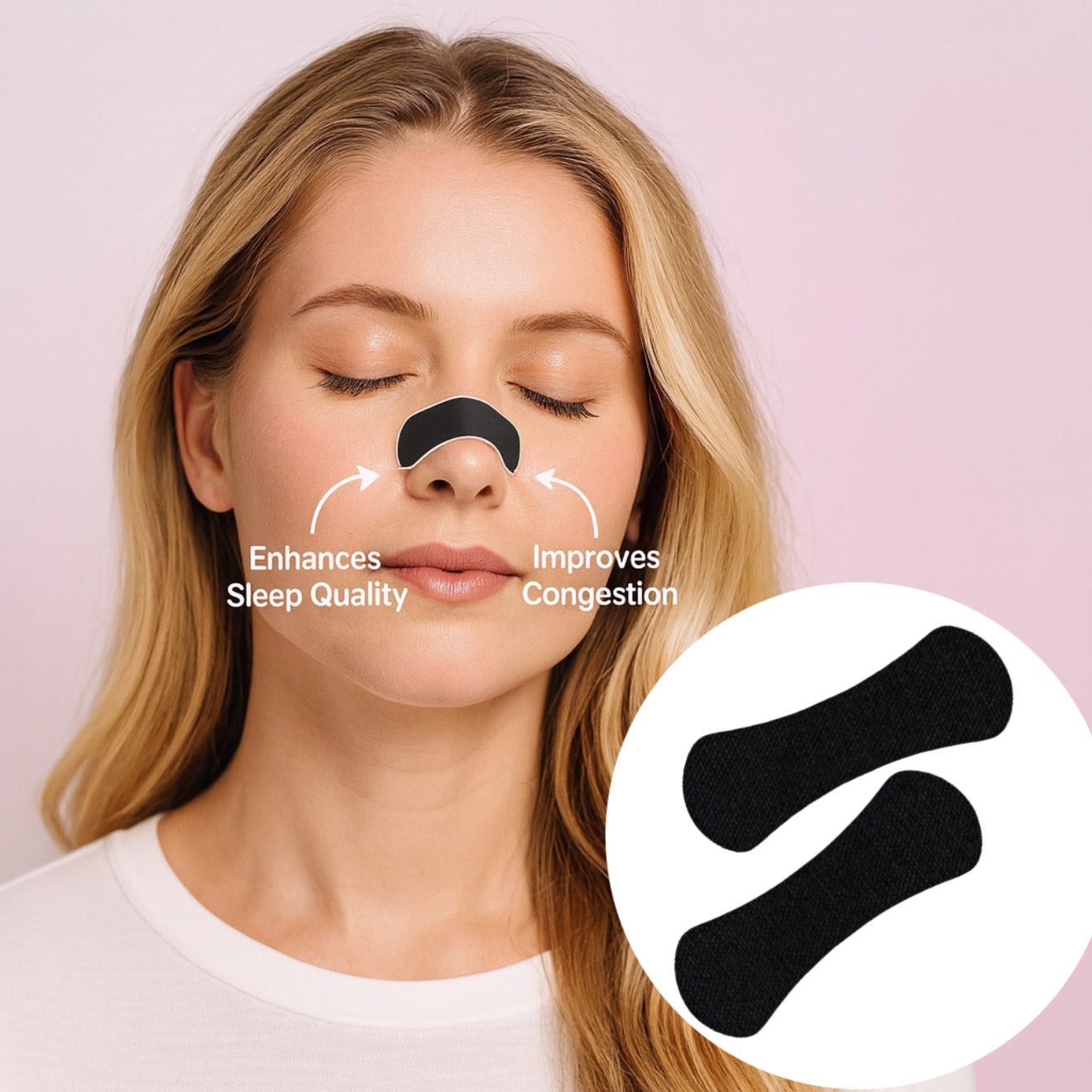 Nasal Strips for Easy Nose Breathing