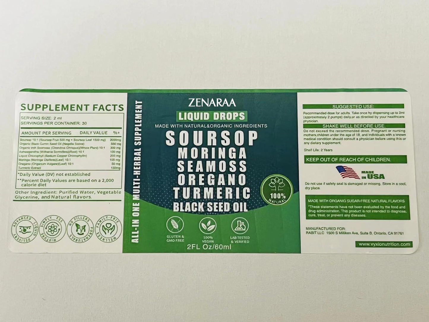 Soursop Wellness Drops™