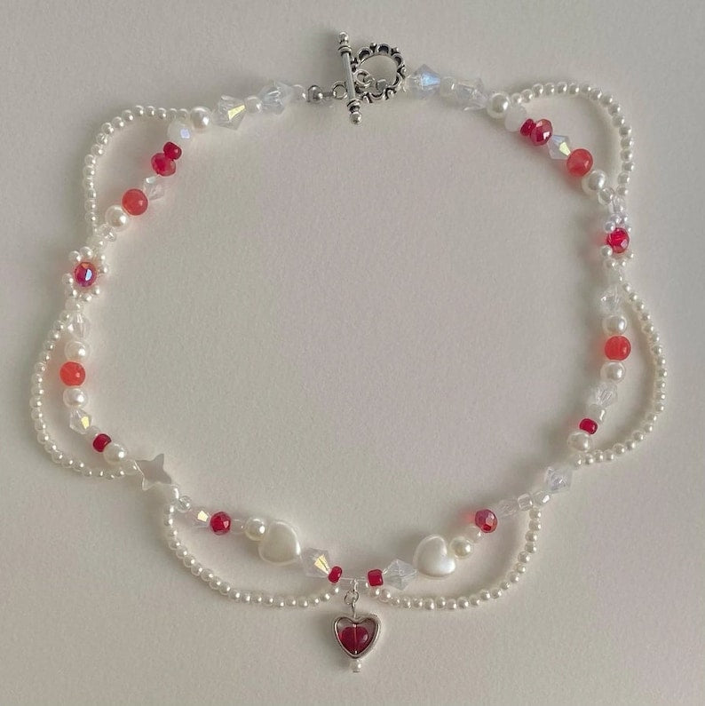 Fairy Coquette Style Choker Necklace-Luxandluxy