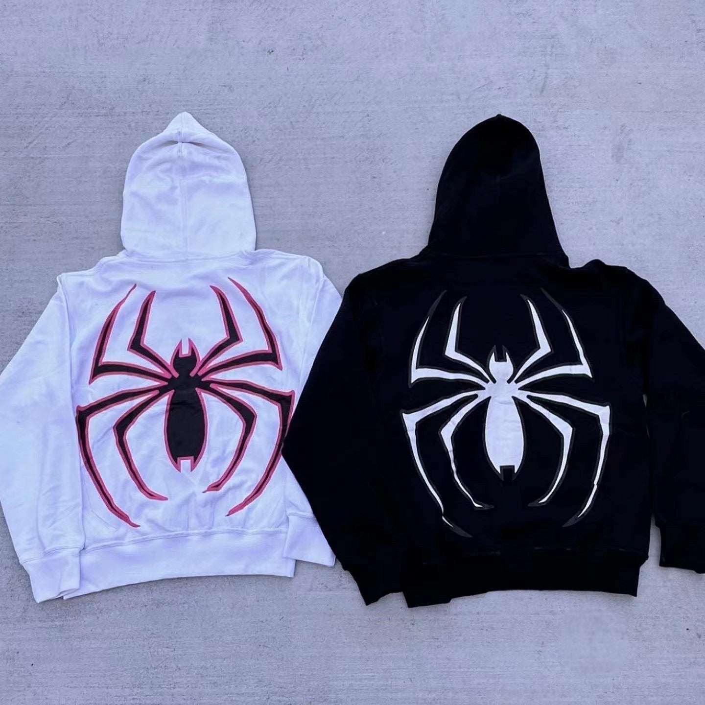 Grunge Spidey Full Zip Hoodie