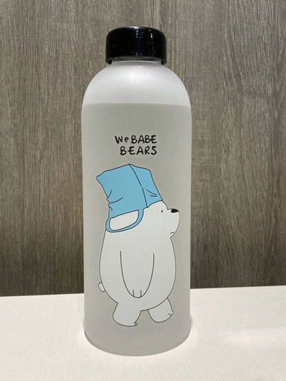 'We Babe Bears' Frosted Water Bottle