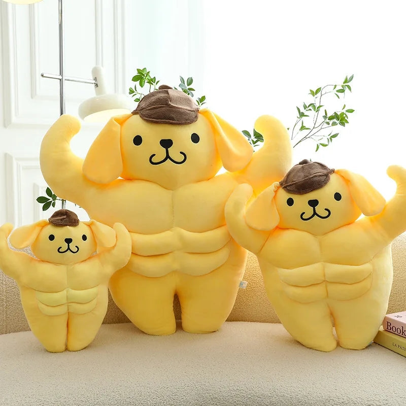 Muscular Pompompurin Plush