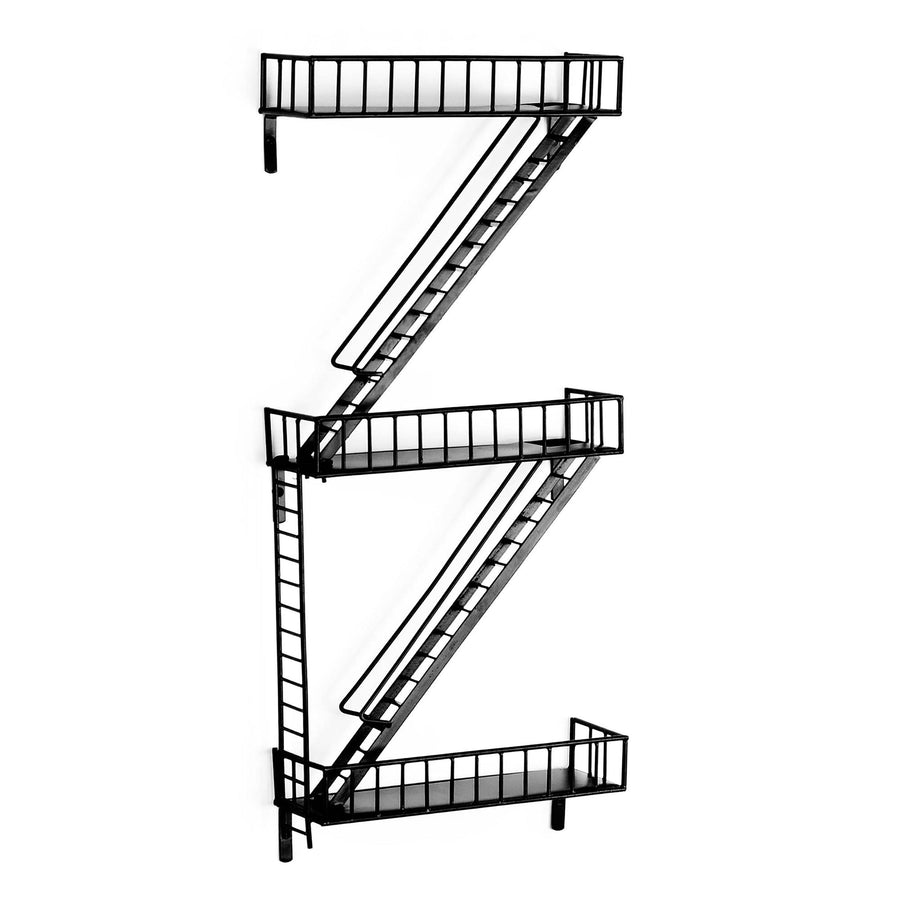 Fire Escape Display Wall Shelf