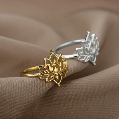 Lotus Flower Ring