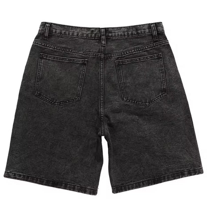 Center Star Patchwork Jorts