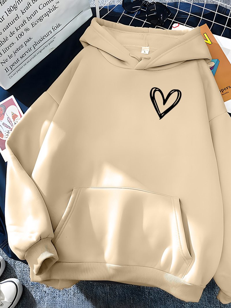 Sketch Heart Hoodie