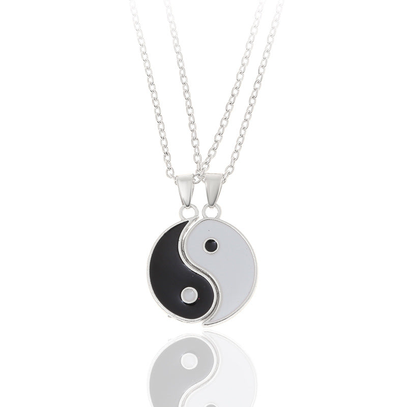 Yin Yang Friendship Necklace