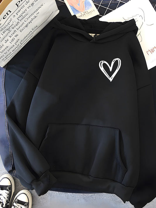 Sketch Heart Hoodie