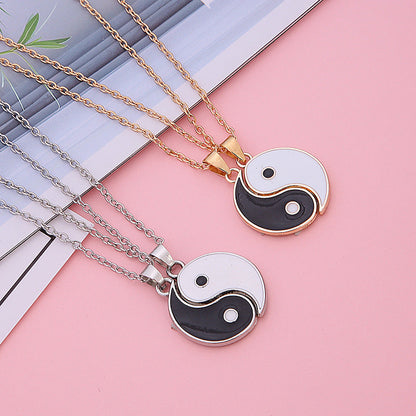 Yin Yang Friendship Necklace