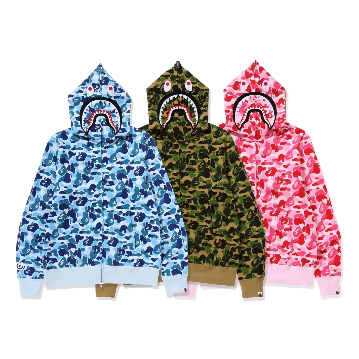 ABC Camo Shark Hoodie