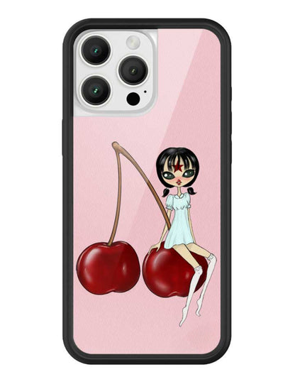 Cherry Girl iPhone Case