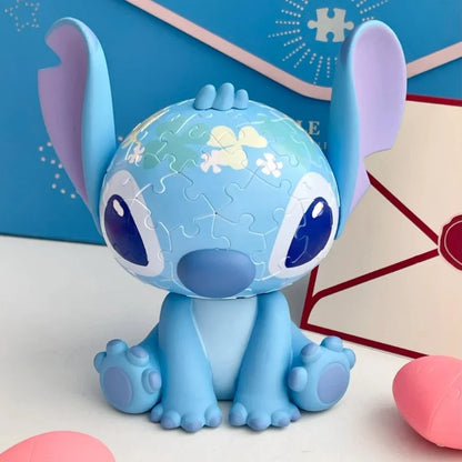 Stitch 3D Puzzle Lamp – Fun DIY Night Light for Kids and Disney Fans