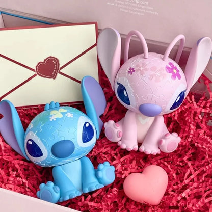 Stitch 3D Puzzle Lamp – Fun DIY Night Light for Kids and Disney Fans