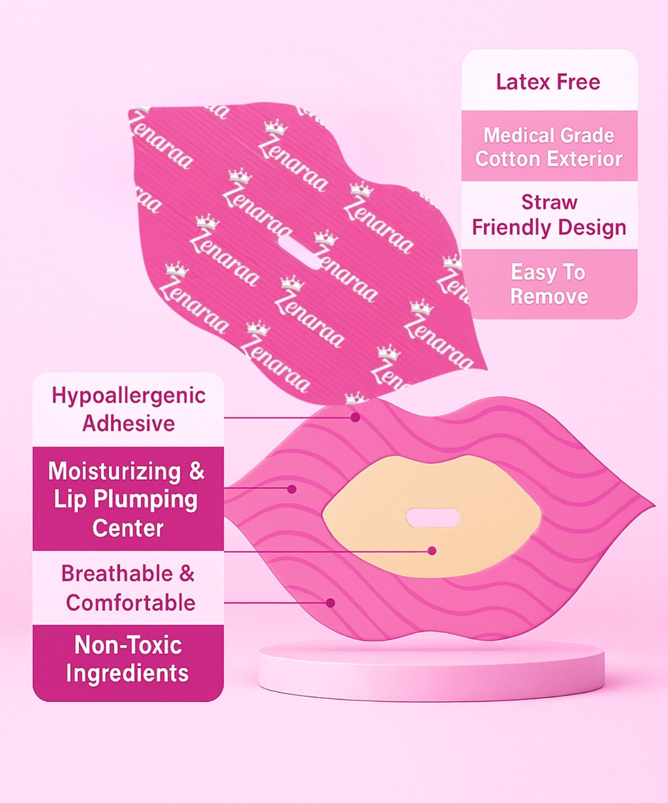 Zenaraa - Lip Hydration Mouth Tape