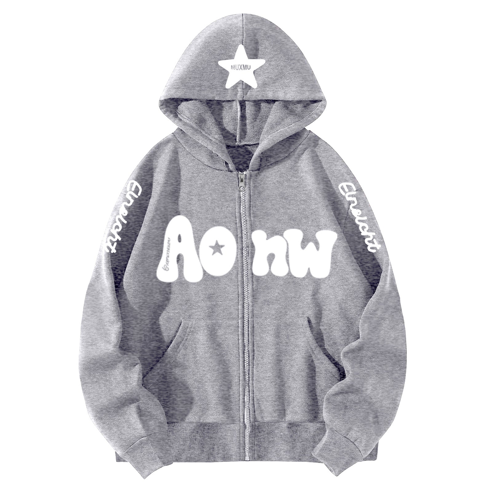 'Aonw' Star Hoodie-Luxandluxy