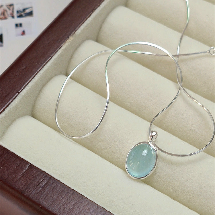 Aquamarine Orb Jewelry-Luxandluxy