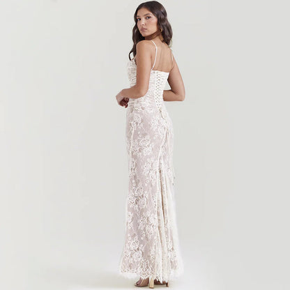 Artemis Lace Maxi Dress-Luxandluxy