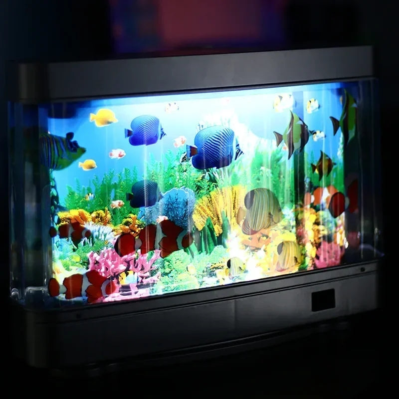 Artificial Aquarium Night Light-Luxandluxy