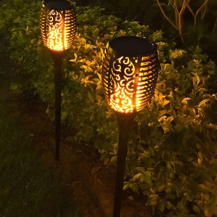 Artificial Flame Torch Solar Light-Luxandluxy