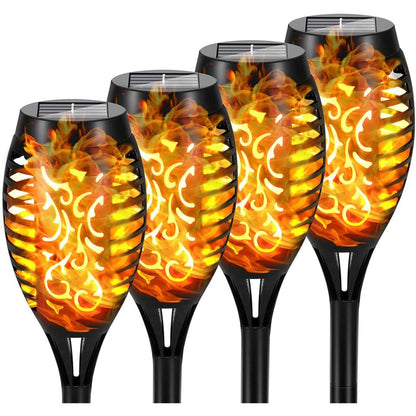 Artificial Flame Torch Solar Light-Luxandluxy