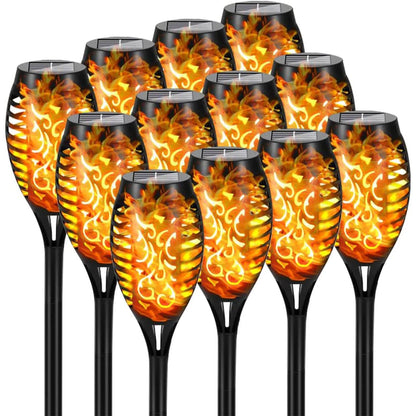 Artificial Flame Torch Solar Light-Luxandluxy