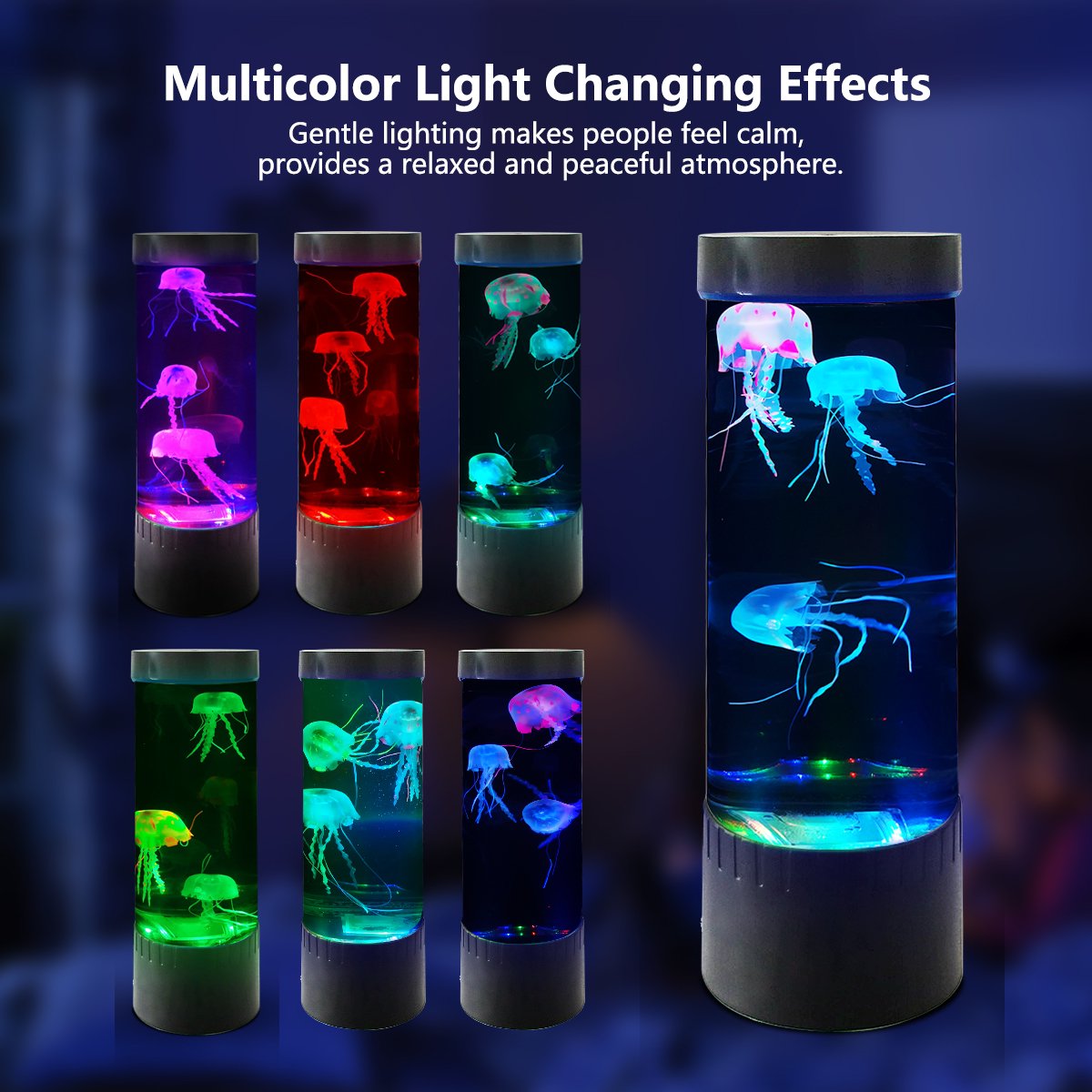 Artificial Jellyfish Aquarium Lamp-Luxandluxy