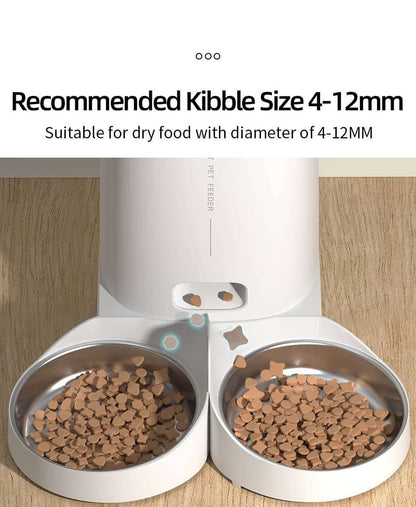 Automatic Pet Cat Feeder - 4L Capacity-Luxandluxy