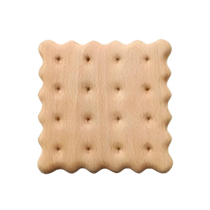 Biscuit Shape Wooden Coasters-Luxandluxy