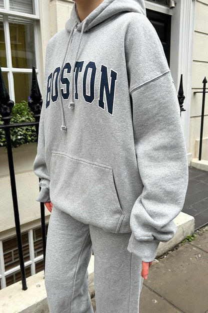 Boston Grey Hoodie-Luxandluxy