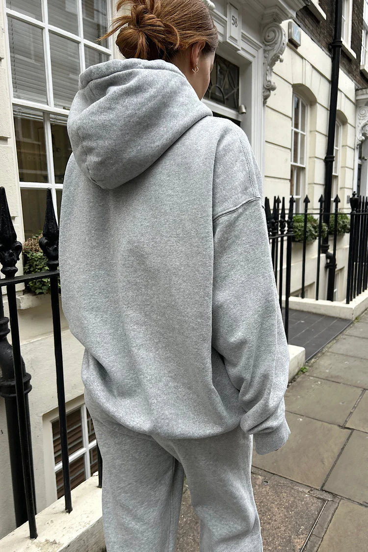 Boston Grey Hoodie-Luxandluxy