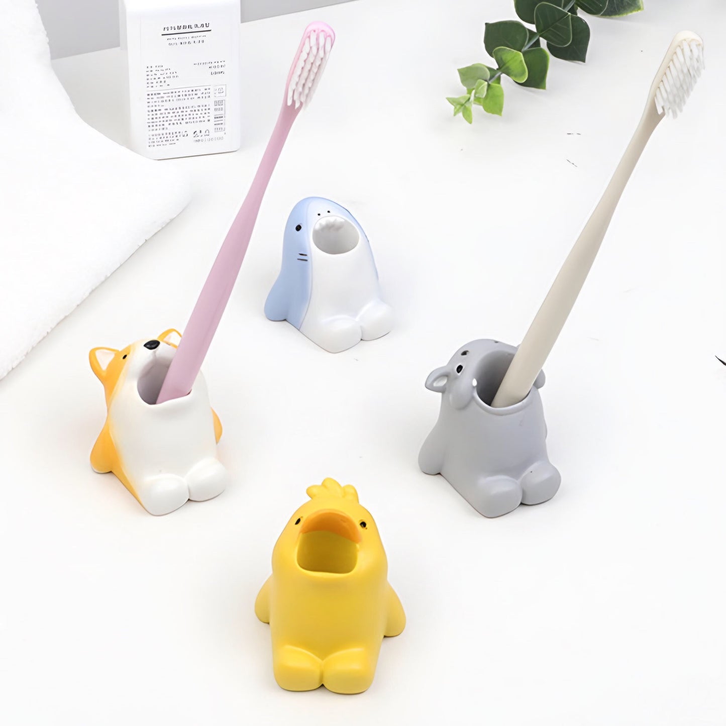 Cartoon Animal Toothbrush Holder-Luxandluxy