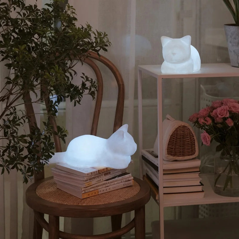 Cat Shaped Night Light-Luxandluxy