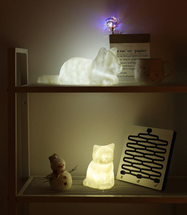 Cat Shaped Night Light-Luxandluxy