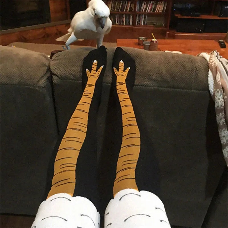 Chicken Leg Socks-Luxandluxy