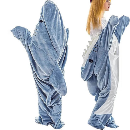 Cozy Shark Blanket-Luxandluxy