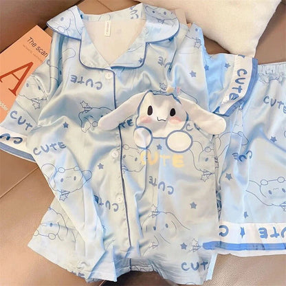 'CUTE' Cinnamoroll Pajama Set-Luxandluxy