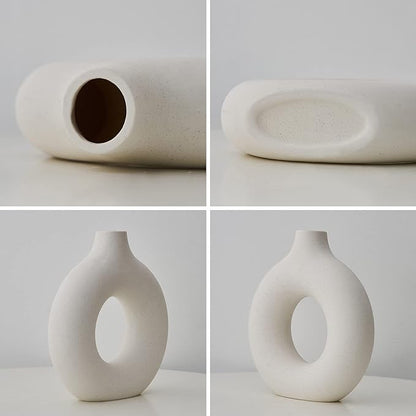 Donut Shaped Vase-Luxandluxy