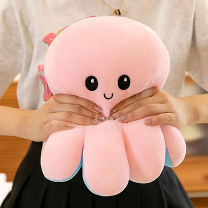 Double Sided Octopus Plush-Luxandluxy