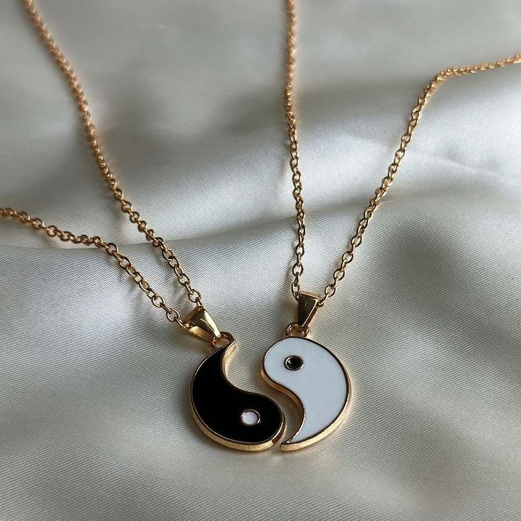 Yin Yang Friendship Necklace