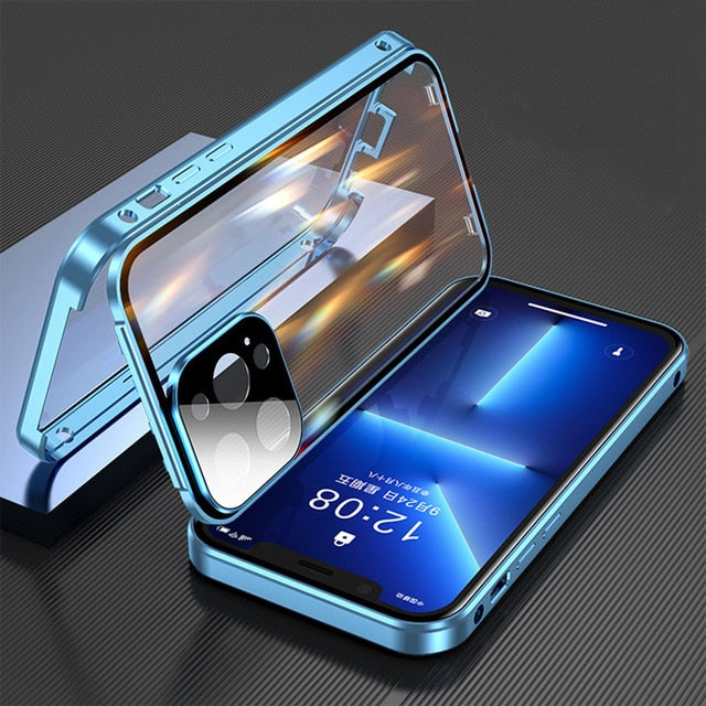 Dual Protection Magnetic iPhone Case-Luxandluxy