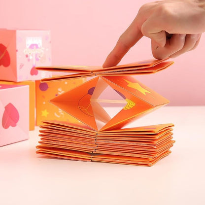 Exploding Folding Cards Surprise Gift Box-Luxandluxy