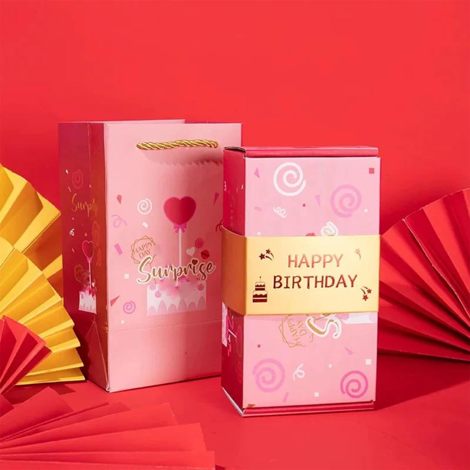 Exploding Folding Cards Surprise Gift Box-Luxandluxy