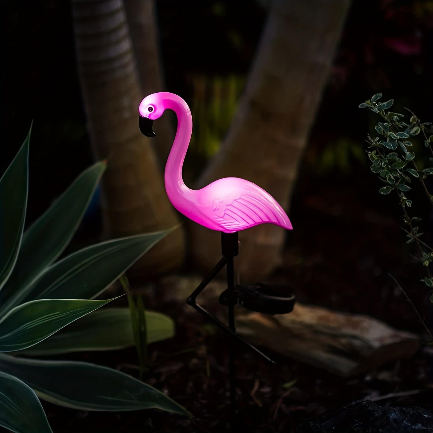 Flamingo LED Solar Stake Lights-Luxandluxy