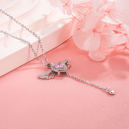 Heart of Cupid Necklace-Luxandluxy