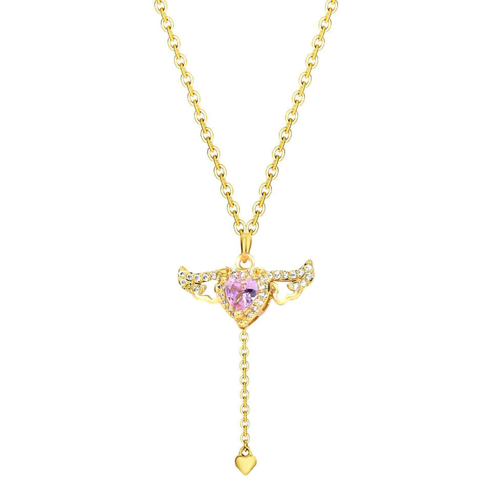 Heart of Cupid Necklace-Luxandluxy