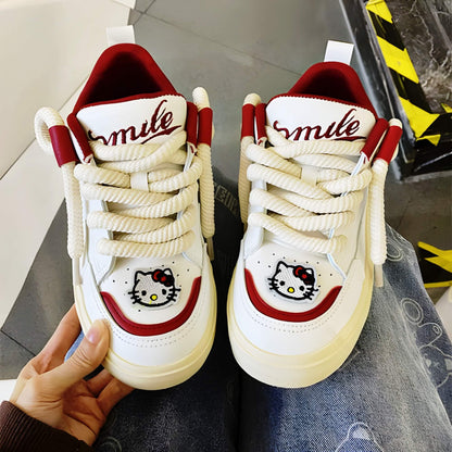 Hello Kitty Chunky Sneakers-Luxandluxy