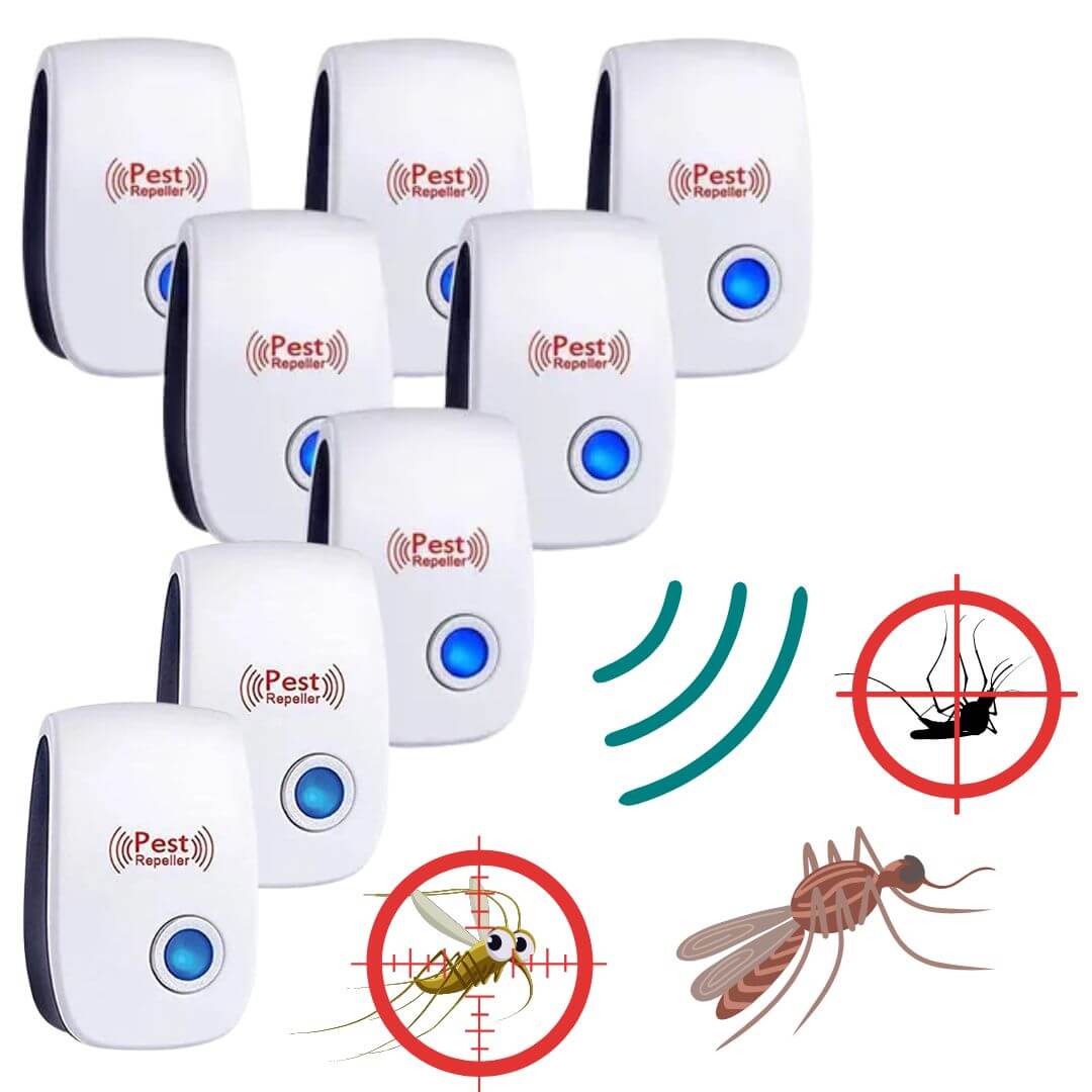 Indoor Ultrasonic Gnat Repeller - Get Rid of Gnats-Luxandluxy