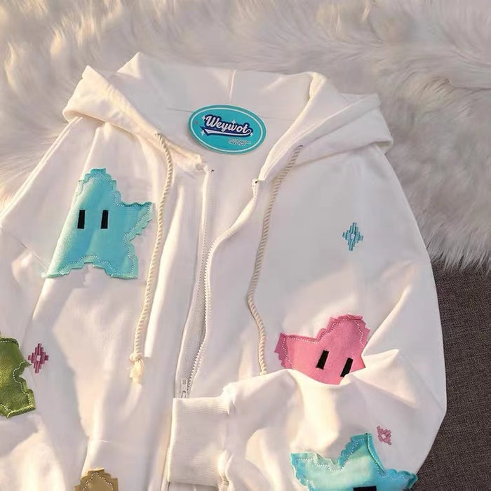 Kirby Star Hoodie-Luxandluxy