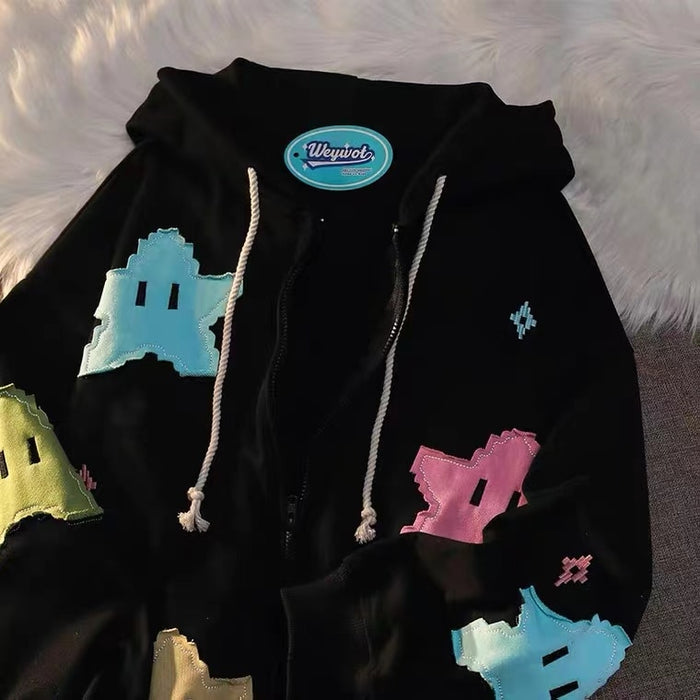 Kirby Star Hoodie-Luxandluxy